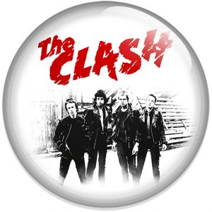 Chapa The Clash Blanca