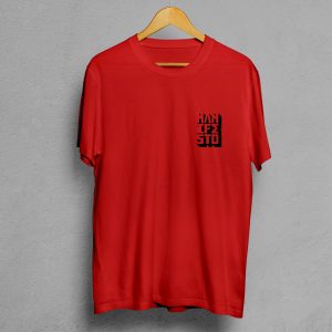 Camiseta Manifesto Logo Roja Hombre