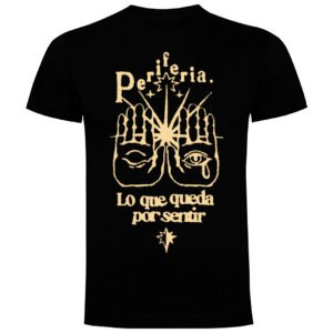 PERIFERIA_CAMISETA NEGRA UNISEX_LQQXS BEIGE