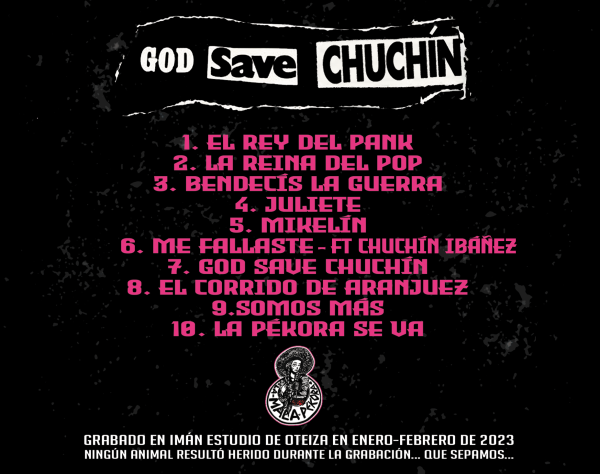 la mala pékora god save chuchín contraportada