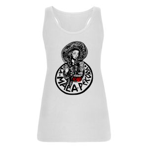 LA MALA PEKORA CAMISETA BLANCA TIRANTES MUJER KATRINA