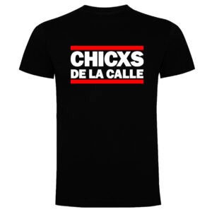 CAMI NEGRA UNISEX_CHICXS DE LA CALLE