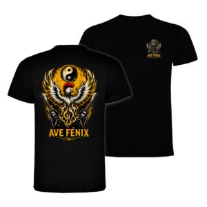 CAMI NEGRA UNISEX_AVE FENIX