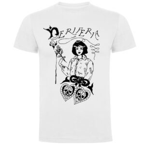 PERIFERIA_CAMISETA BLANCA CORAZONES