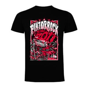 PINTORROCK CAMISETA NEGRA AMPLI